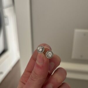 Silver Stud Earrings